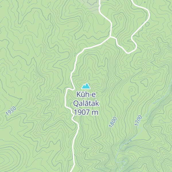 Map of Kūh-e Qalātak