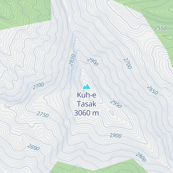 Map of Kuh-e Tasak
