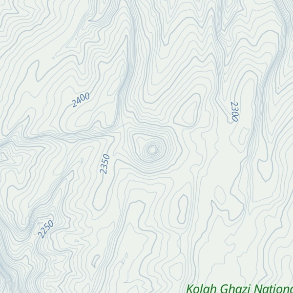 Map of Kolah Ghazi