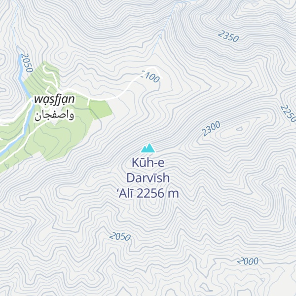 Map of Kūh-e Darvīsh ‘Alī