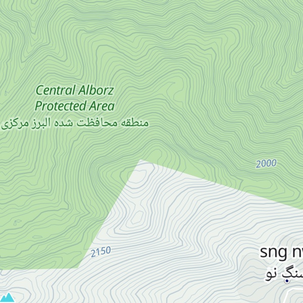Map of Kūh-e Haft Kalam