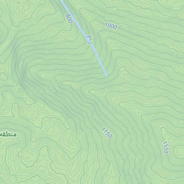 Map of Kūh-e Malīj Rīsheh