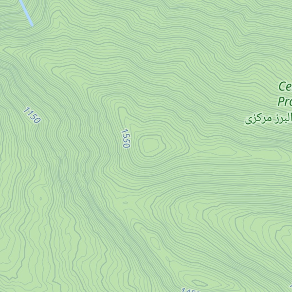 Map of Kūh-e Zīārtalū