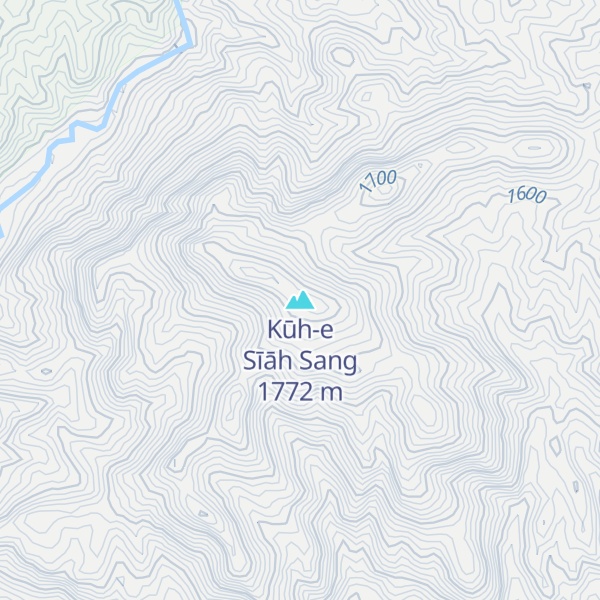 Map of Kūh-e Sīāh Sang