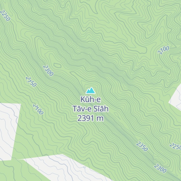 Map of Kūh-e Tāv-e Sīāh