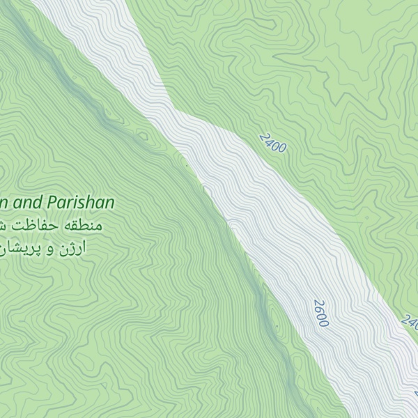 Map of Kūh-e Kal-e Khers