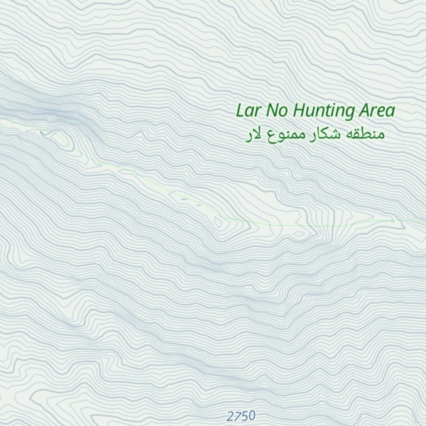 Map of Kūh-e Zereshkī