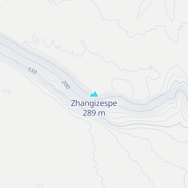 Map of Zhangizespe