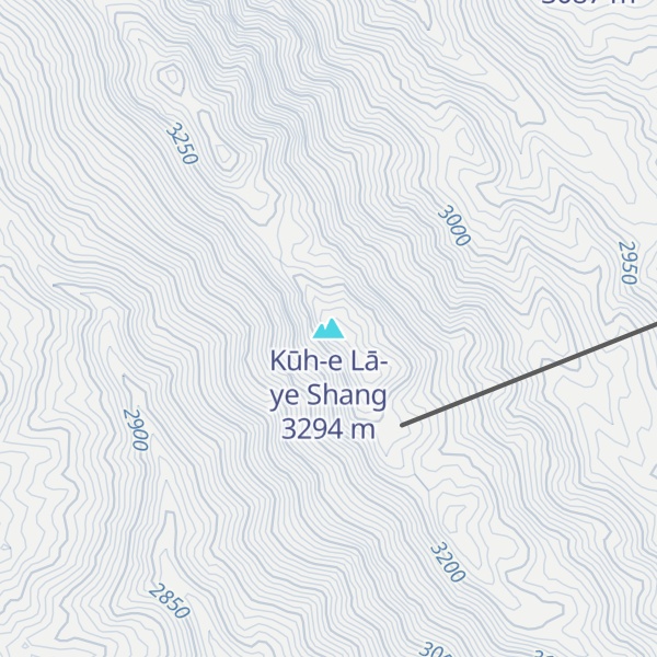 Map of Kūh-e Lā-ye Shang