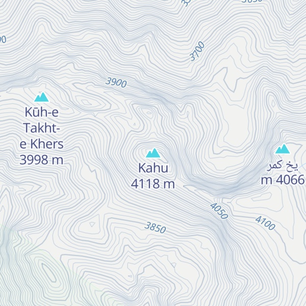 Map of Kahu