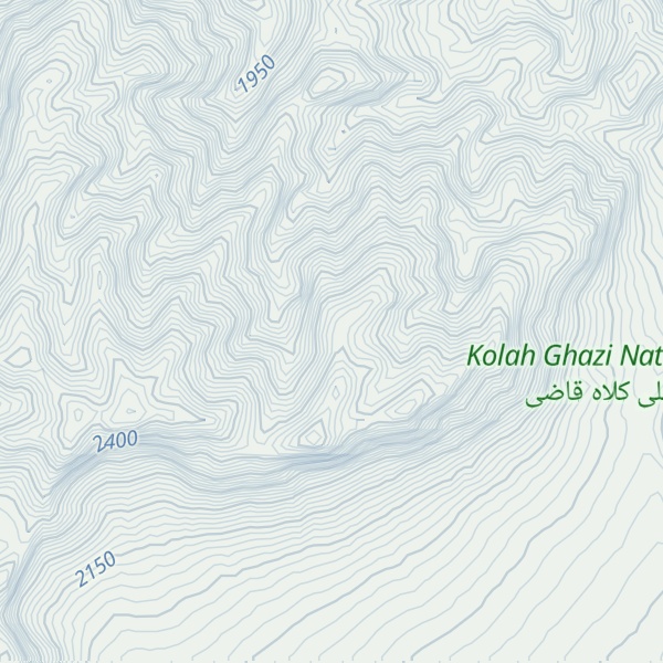 Map of Kūh-e Lāgūr