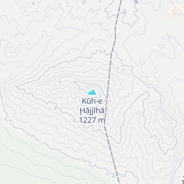 Map of Kūh-e Ḩājjīhā