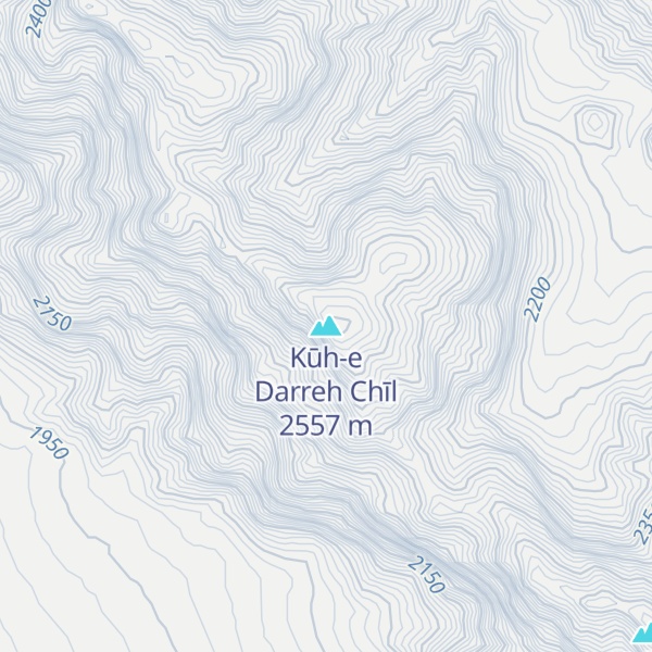 Map of Kūh-e Darreh Chīl