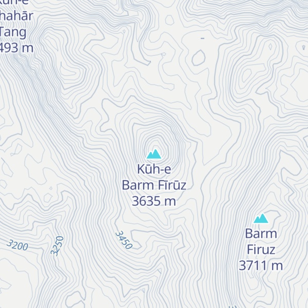 Map of Kūh-e Barm Fīrūz