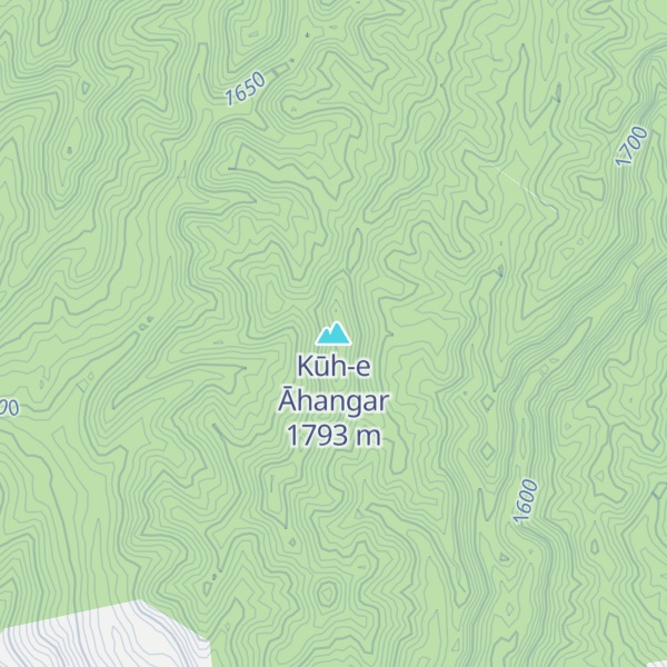 Map of Kūh-e Āhangar