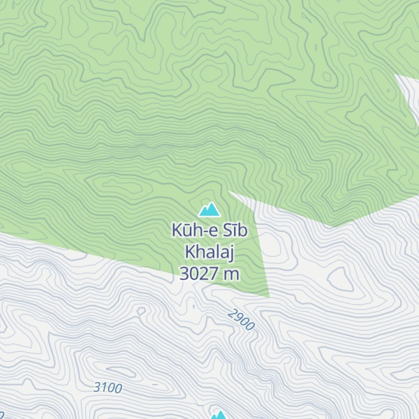 Map of Kūh-e Sīb Khalaj