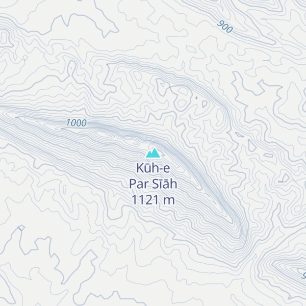 Map of Kūh-e Par Sīāh