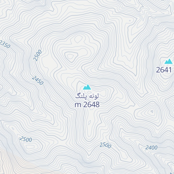 Map of لونه پلنگ