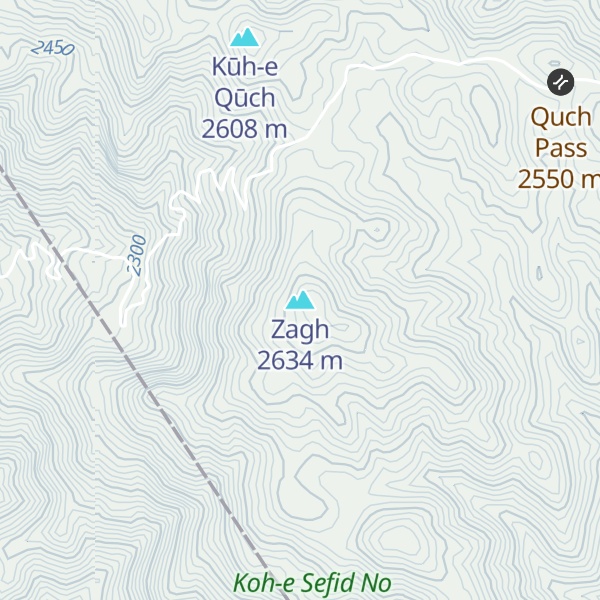 Map of Zagh
