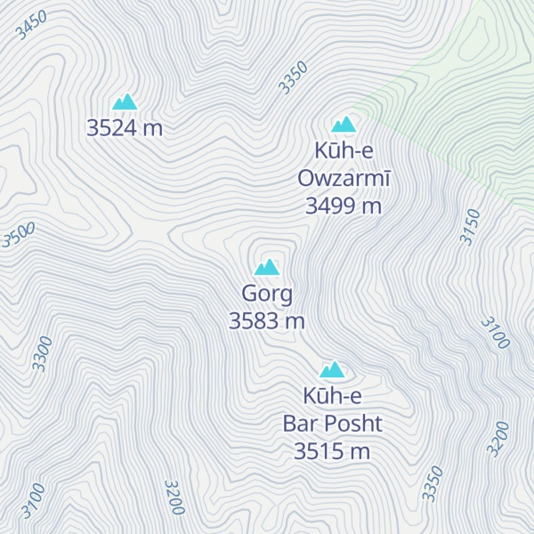 Map of Gorg