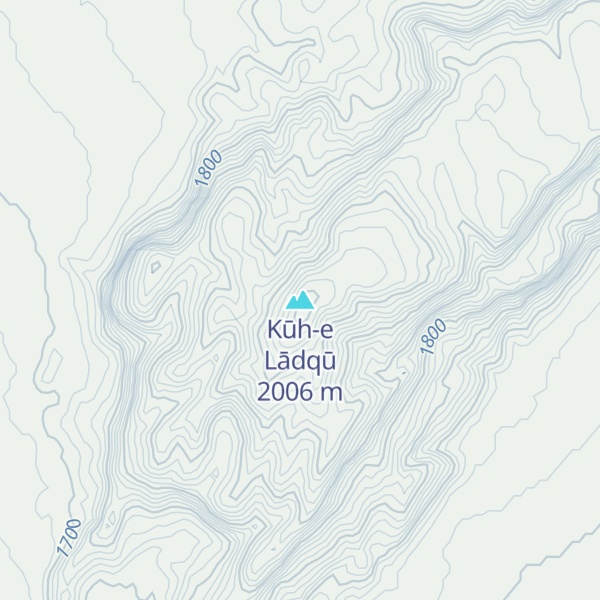 Map of Kūh-e Lādqū