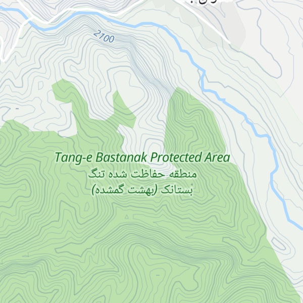 Map of Kūh-e Chal Kūn