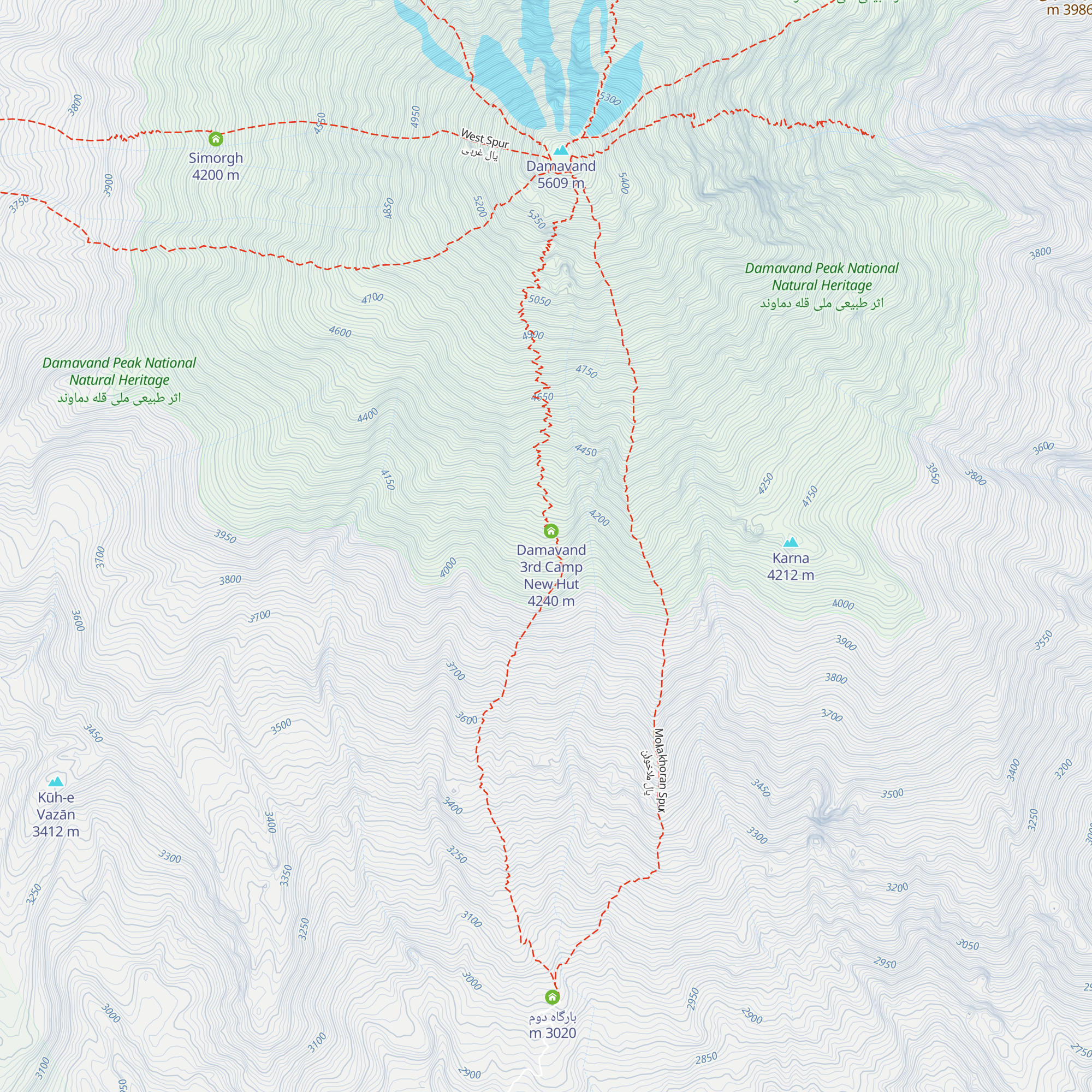 Old Shelter map