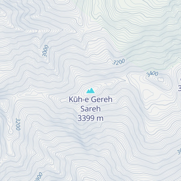 Map of Kūh-e Gereh Sareh