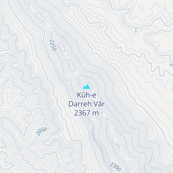 Map of Kūh-e Darreh Vār