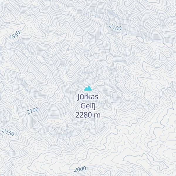Map of Jūrkas Gelīj