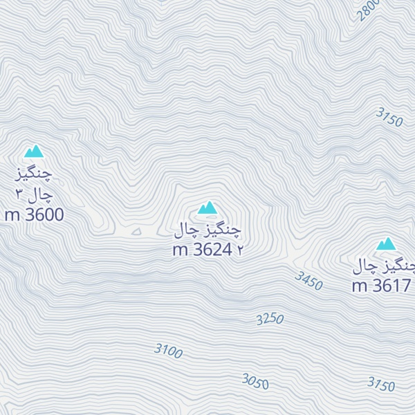 Map of چنگیز چال ۲