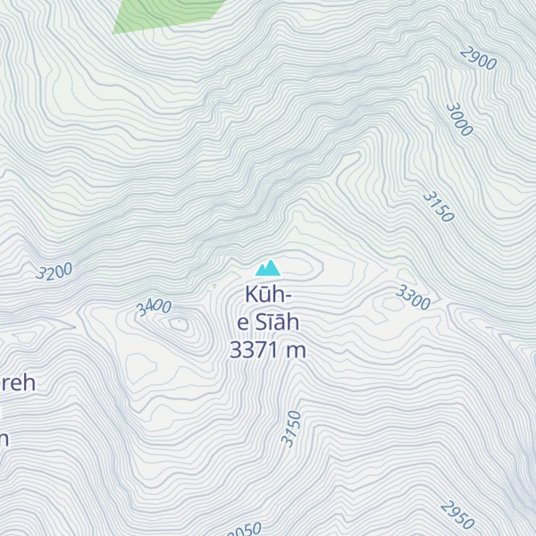 Map of Kūh-e Sīāh