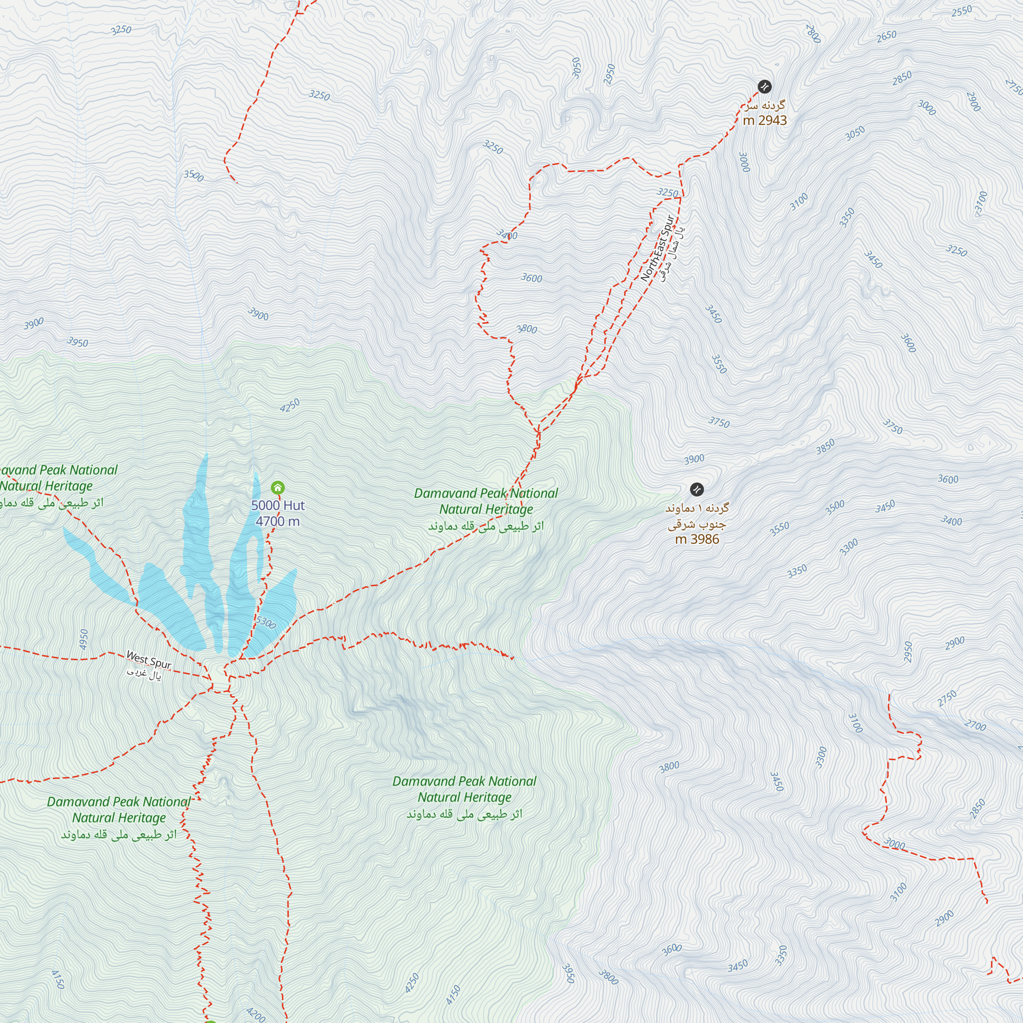 Takht-e Fereidun map