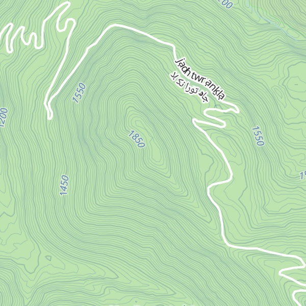 Map of Kūh-e Dārnā
