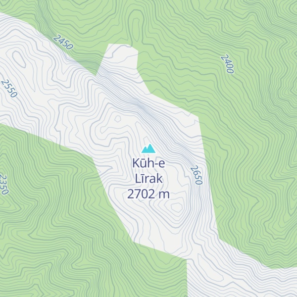 Map of Kūh-e Līrak