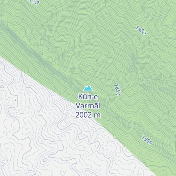 Map of Kūh-e Varmāl