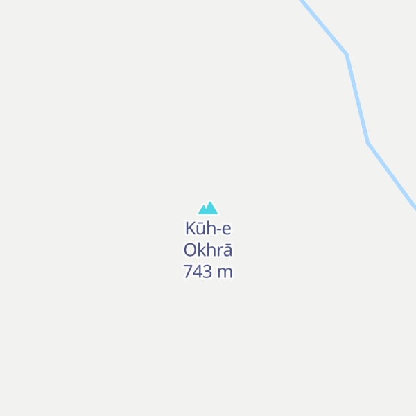 Map of Kūh-e Okhrā