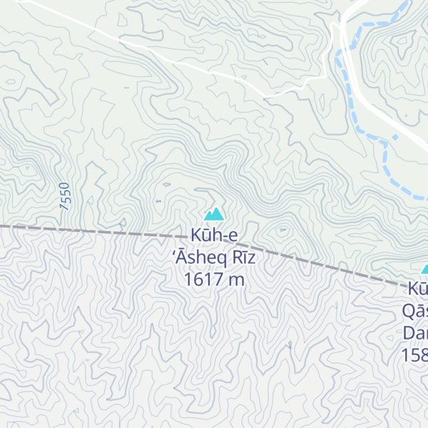 Map of Kūh-e ‘Āsheq Rīz