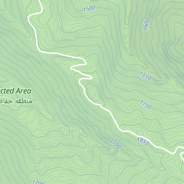 Map of Kūh-e Shāhsareh