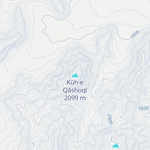 Map of Kūh-e Qāshoqī