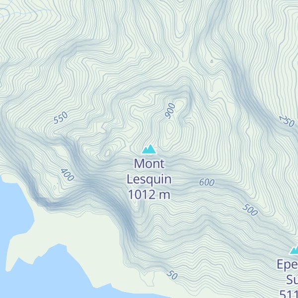 Map of Mont Lesquin