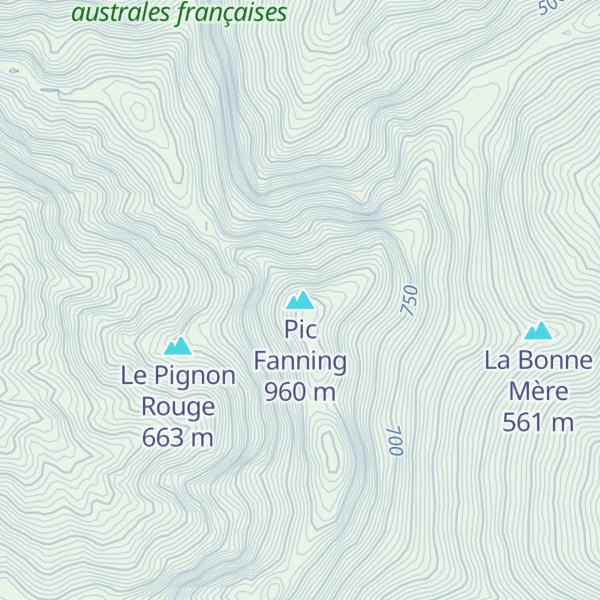 Map of Pic Fanning