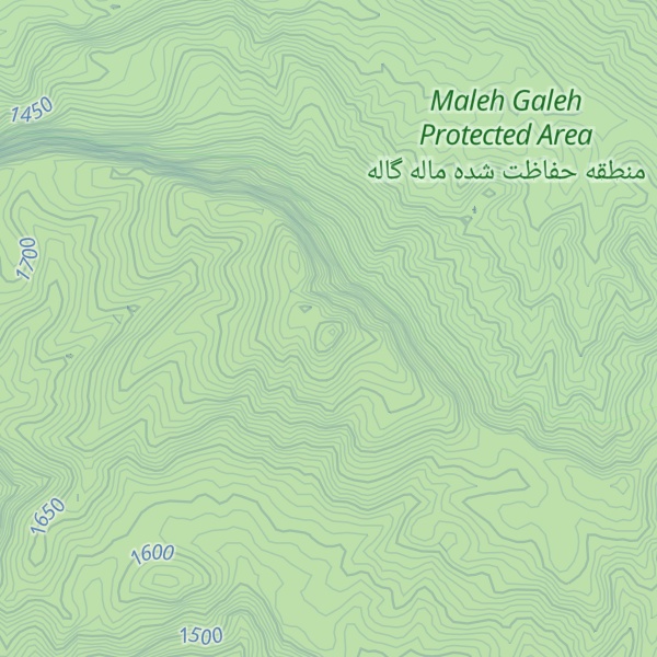 Map of Kūh-e Chang Rasheh