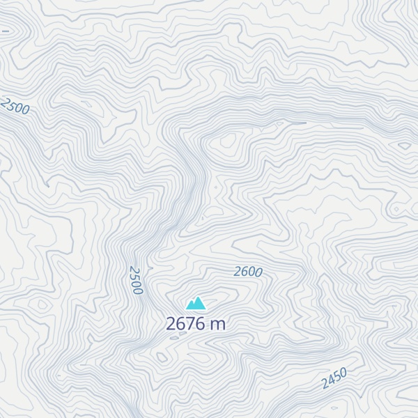 Map of Kūh-e Takhtī Lā Lūk