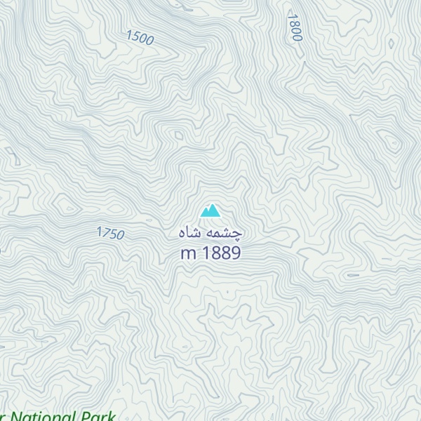 Map of چشمه شاه