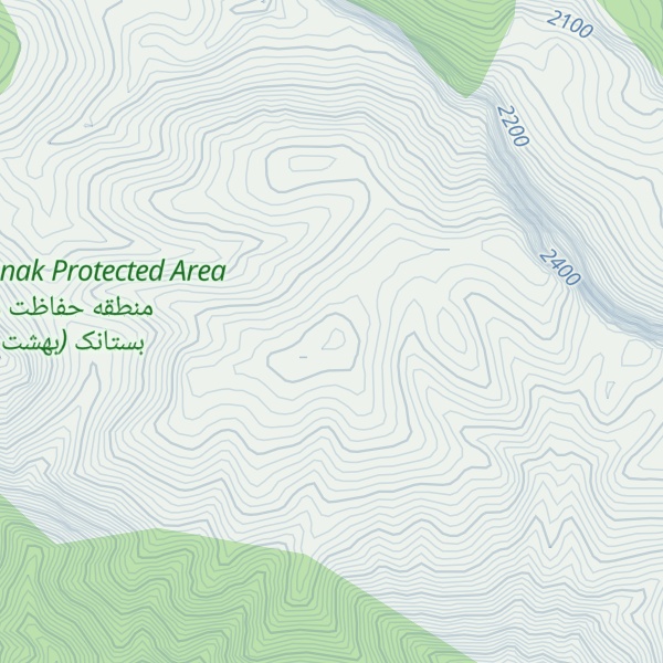 Map of Kūh-e Tāveh Bādāmī