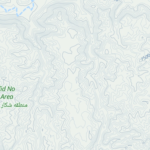 Map of Kūh-e Takht-e Nāder