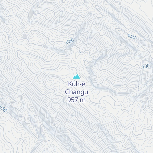 Map of Kūh-e Changū