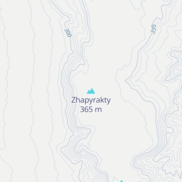 Map of Zhapyrakty