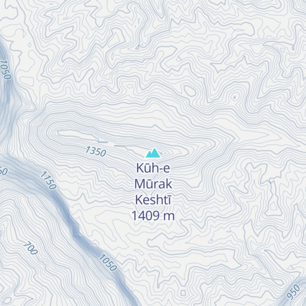 Map of Kūh-e Mūrak Keshtī